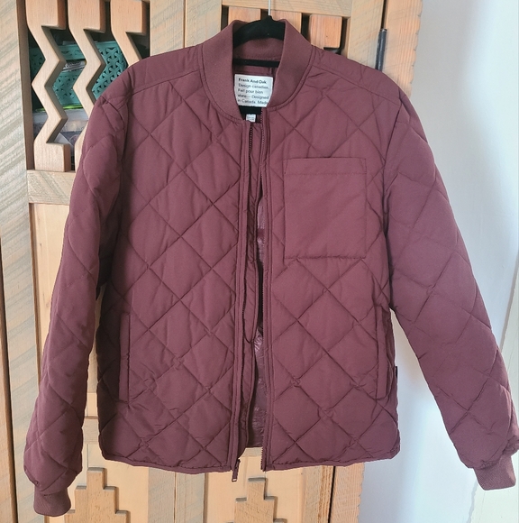 Frank And Oak Men's Skyline Quilted Jacket Medium - Picture 1 of 3